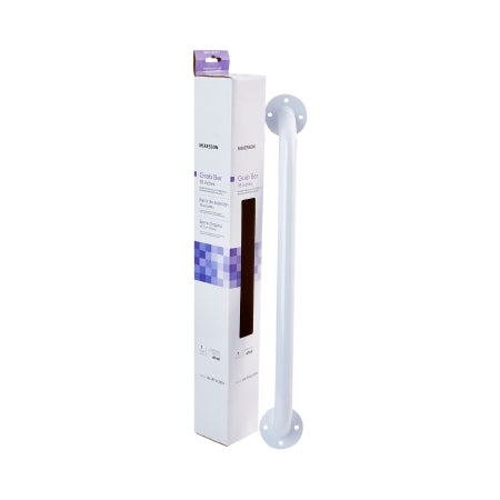 Wall Grab Bar McKesson White Steel (EA)