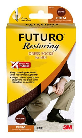 Compression Socks 3M* Futuro* Knee High X-Large Black Closed Toe (PR)