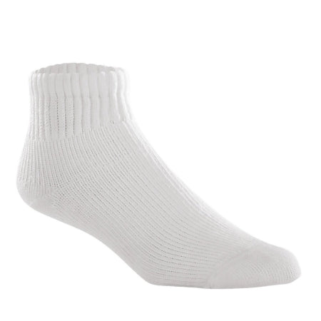 Diabetic Compression Socks JOBST? Sensifoot* Crew Small White Closed Toe (PR)