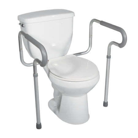 Toilet Safety Rail drive* White / Gray Aluminum (EA)